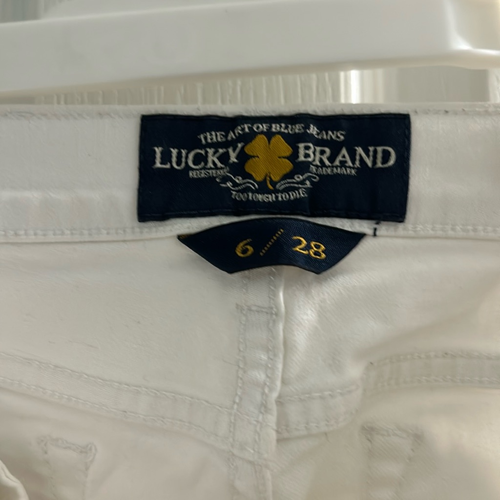 White Lucky Brand Jeans